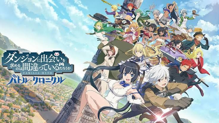 danmachi season 4 ep 22 - BiliBili