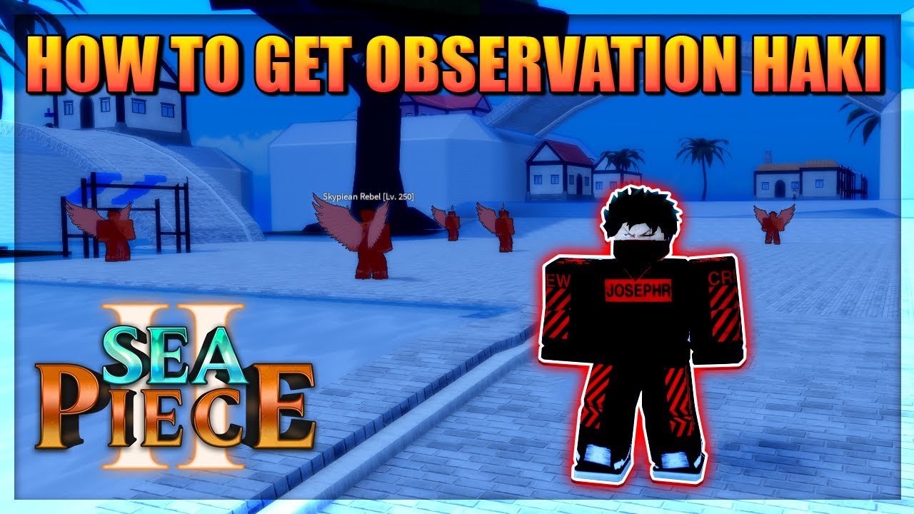 How To Train Observation Haki Blox Fruits