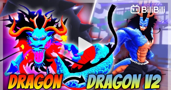 help me  FULLY AWAKENING Dragon to Dragon V2 and Becoming Hybrid Kaido on Fruit  Battlegrounds - BiliBili
