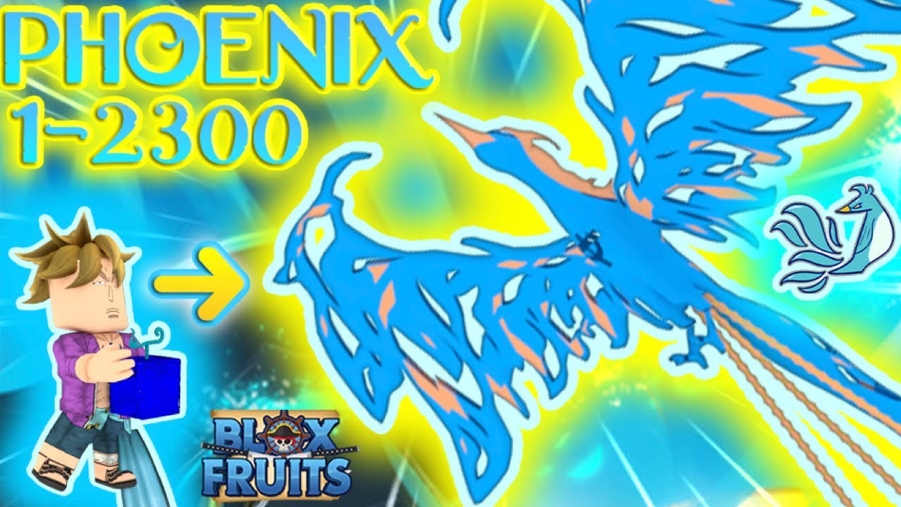 Noob to Max Lvl Using Awakened Phoenix Fruit-BLoxfruits 