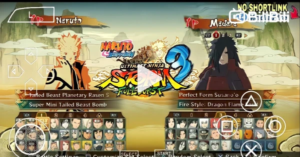 Naruto Shippuden Ultimate Ninja Impact Mod Storm 4 PSP ISO DOWNLOAD -  BiliBili