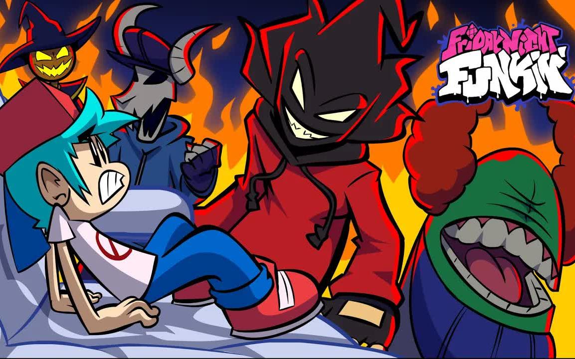 Battle (FNF Animation) — AnimeToons - BiliBili