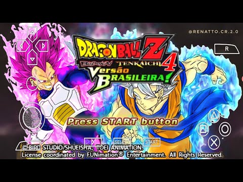 BEST NEW Attacks & BT3 Style Permanent Menu in Dragon Ball Super Budokai  Tenkaichi 4 PSP DBZ TTT MOD - BiliBili