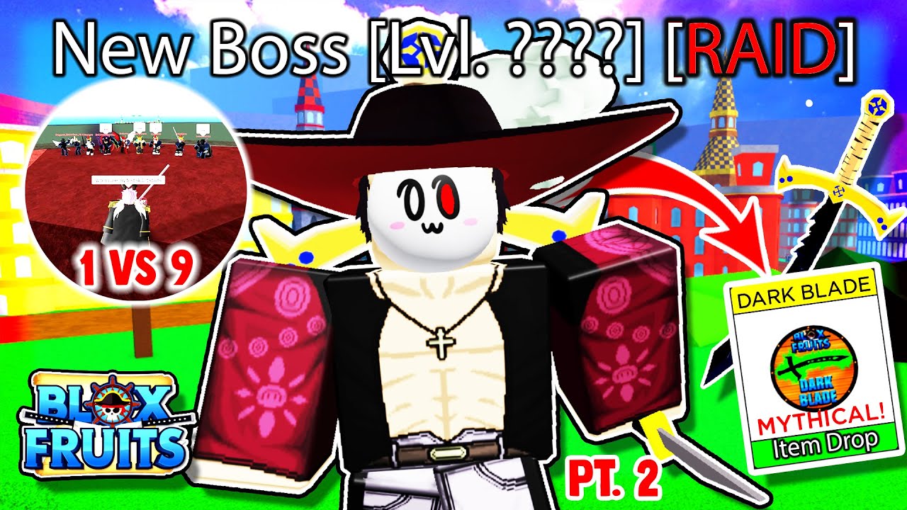 V3?] YORU DROP! MIHAWK RAID BOSS IN BLOX PIECE! 