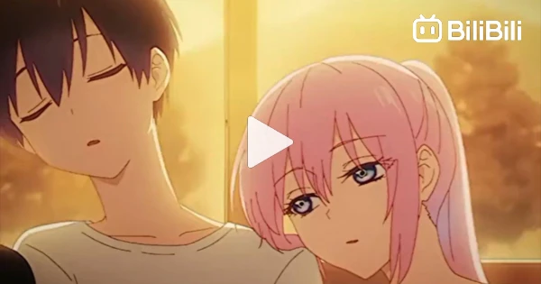 anime cute romantic scene - BiliBili