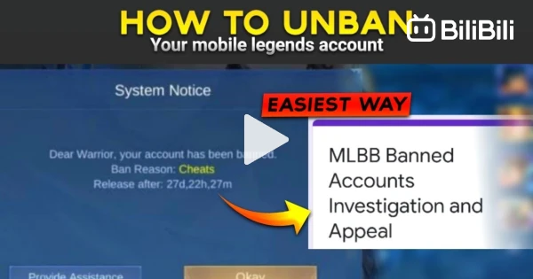 MLBB How to Appeal Recovery of Accounts