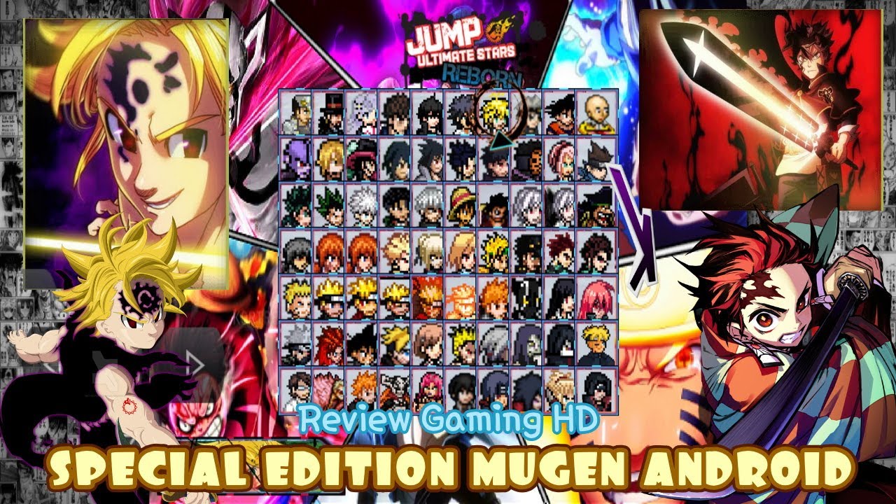 Full Game Version Jump Force Mugen Apk for Android - BiliBili