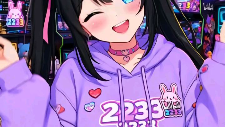 当印尼小哥养的AI女友穿上2233卫衣...前方高能！ - BiliBili