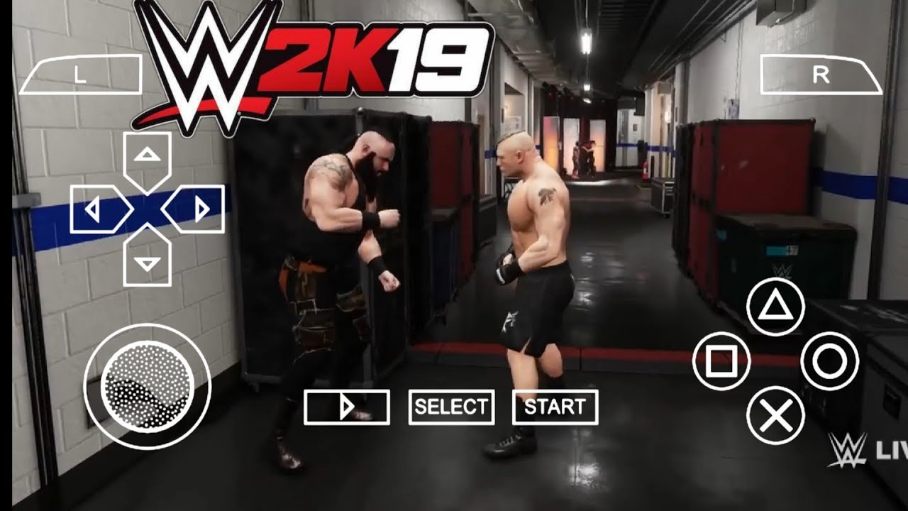 WWE 2k19 Apk PPSSPP File Download For Android (Working) 