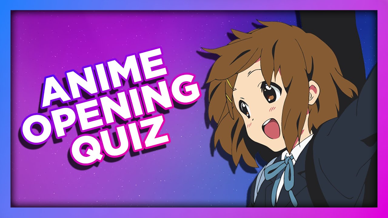 ANIME OPENING QUIZ  50 Legendary Songs (Very Easy - Otaku) 