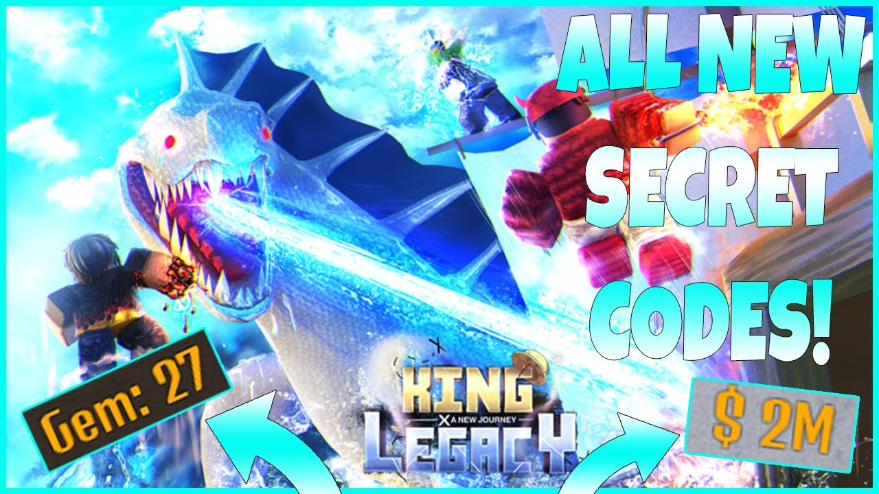 ALL NEW *SECRET* UPDATE CODES in KING LEGACY CODES! (Roblox King