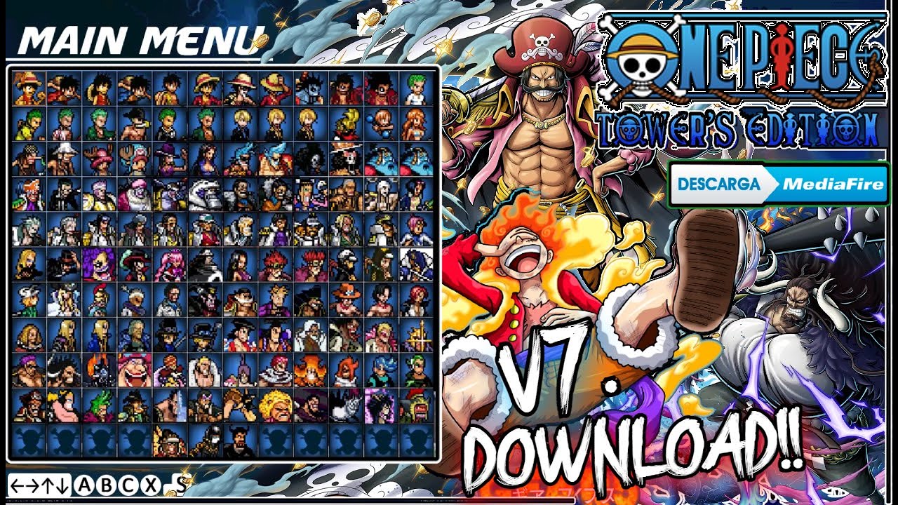 ONE PIECE MUGEN V7 - 130+ Characters (PC & Android) [DOWNLOAD] 