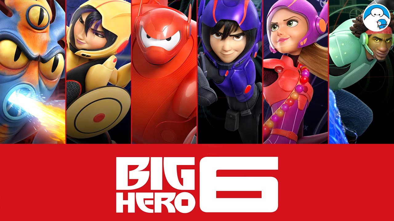 BIỆT ĐỘI BIG HERO 6 trong 12 PHÚT CUỘC ĐỜI | Lớp Học Cartoon - Bilibili