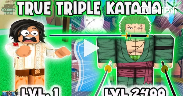 Bloxfruits New Mythical True Triple Katana V2/Rework - BiliBili