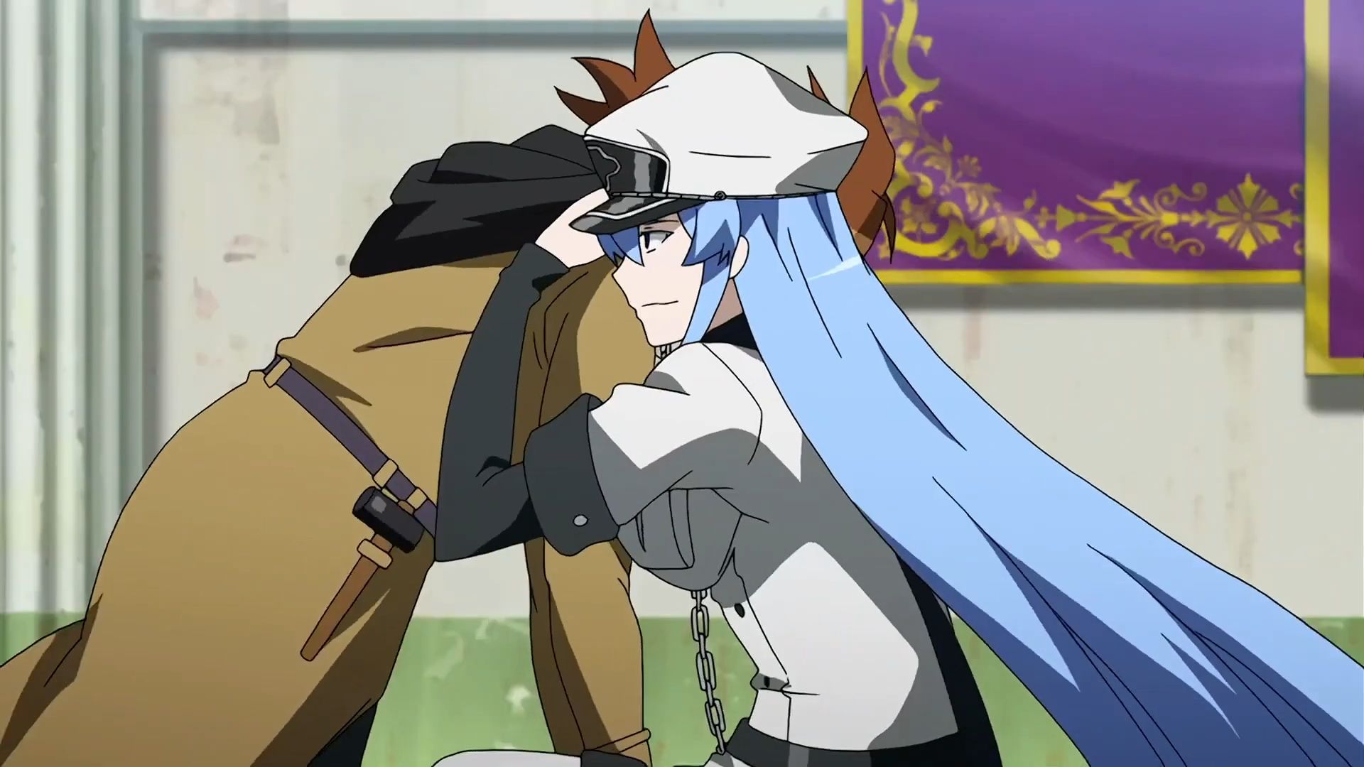 Esdeath Takes Tatsumi  Akame Ga Kill (Eng Dub) 