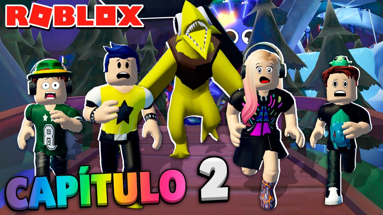 😱 Jogamos o CAPÍTULO 2 do RAINBOW FRIENDS no Roblox