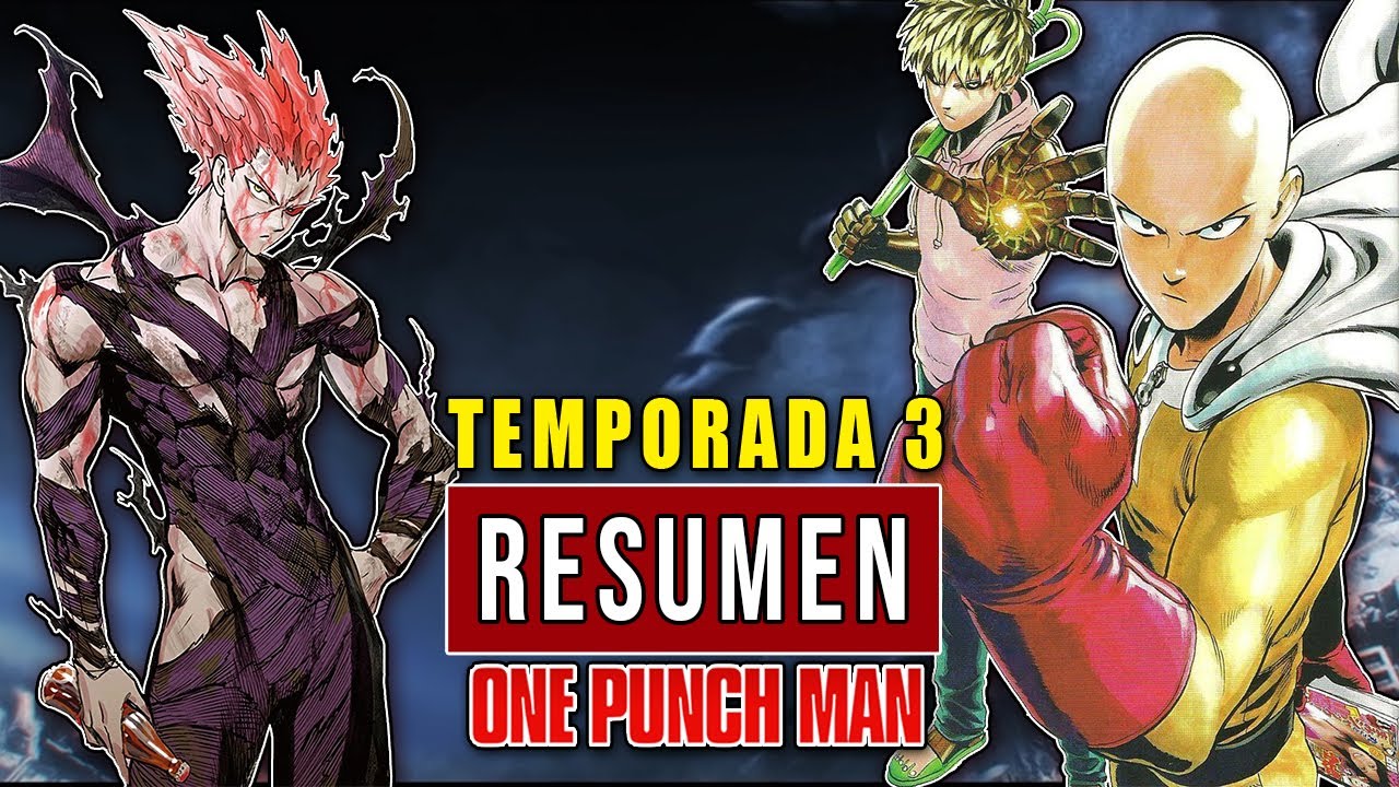 One Punch Man TEMPORADA 3, RESUMEN