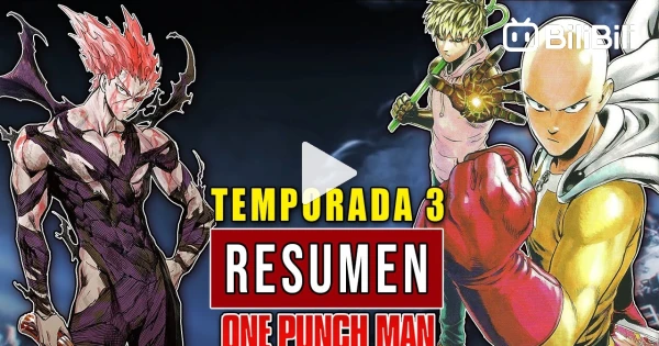 One Punch Man TEMPORADA 3, RESUMEN