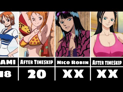 Age of One Piece Characters - BiliBili