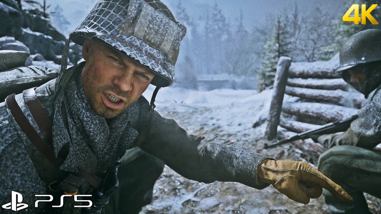 Call of Duty: WW2 (PS5) 4K 60FPS HDR Gameplay 