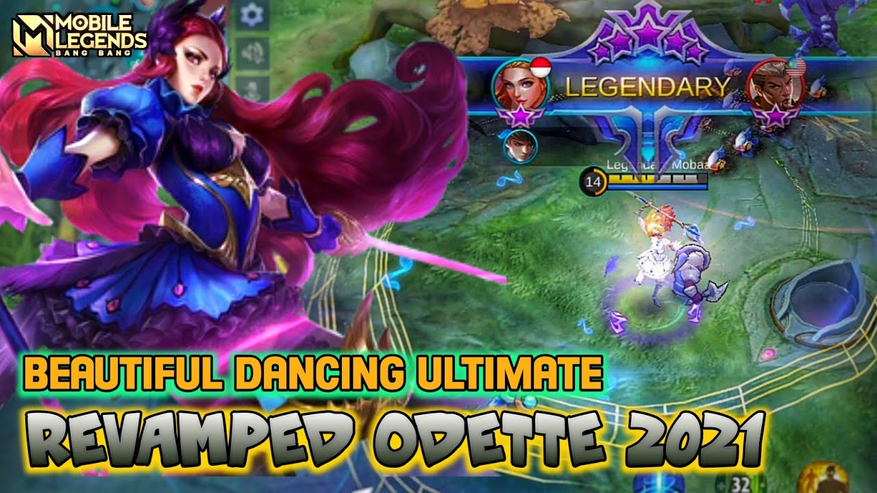 Odette Revamp , New Revamped Odette Gameplay - Mobile Legends Bang Bang -  BiliBili