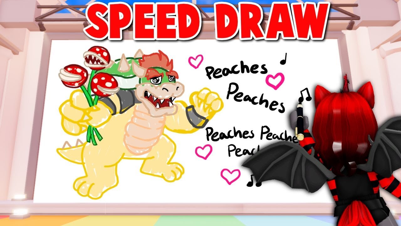 Playing speed draw in roblox with Uni!! - BiliBili