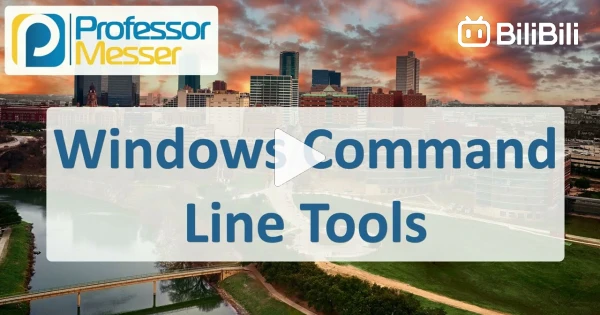 Windows Command Line Tools - CompTIA A+ 220-1102 - 1.2 - BiliBili