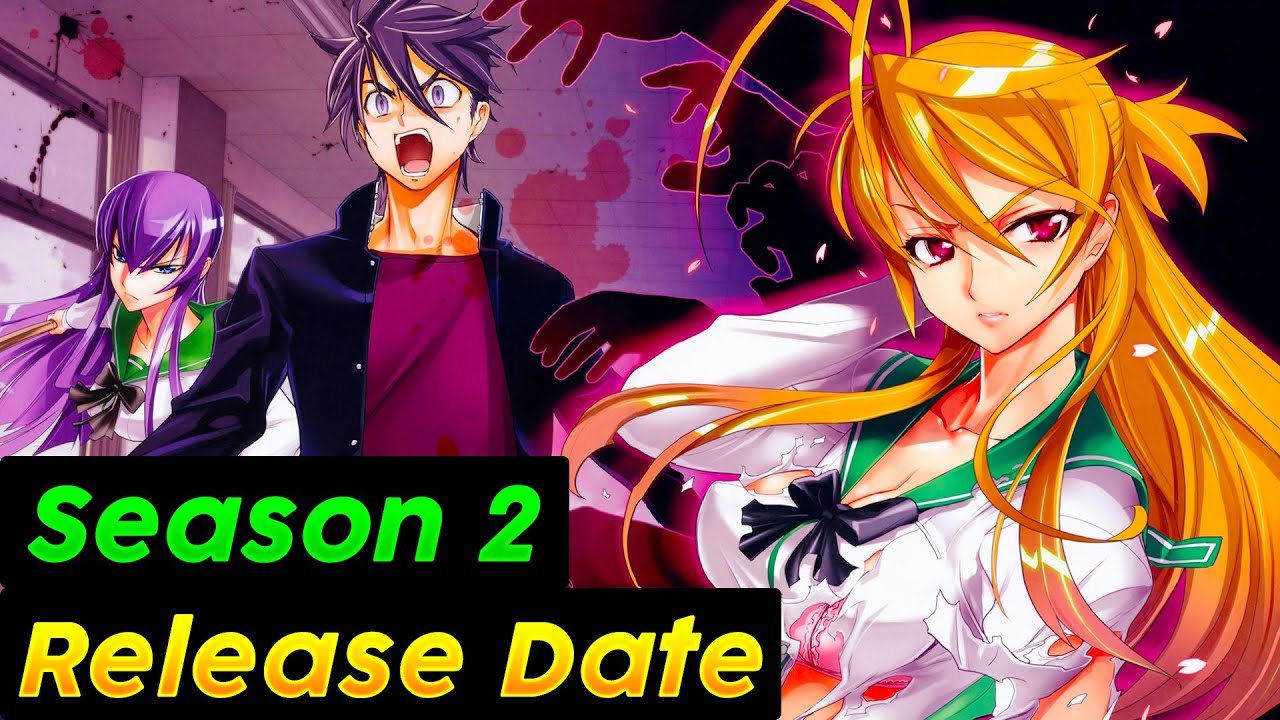 Highschool of The Dead Season 2 Release Date