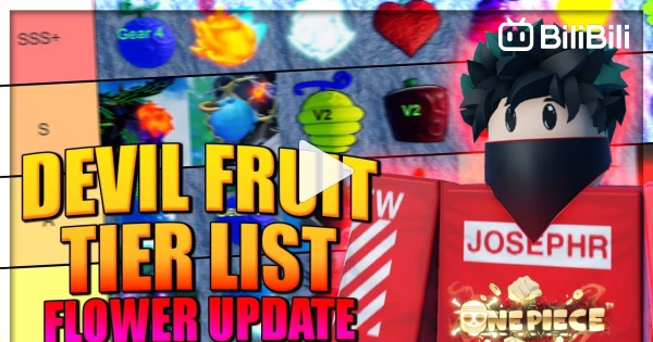 NEW UPDATE) The Best Fruits Tier List in One Fruit Simulator 