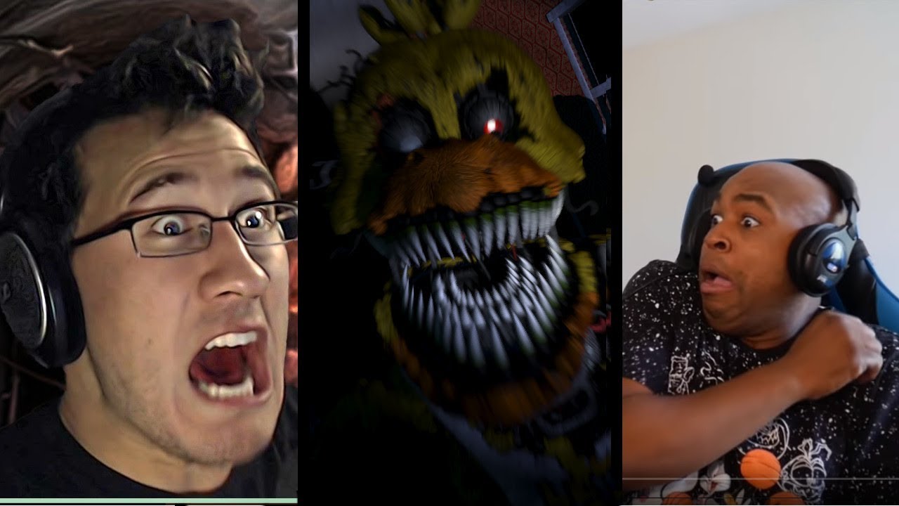 Five Nights at Freddy's 4 Reaction Compilation 