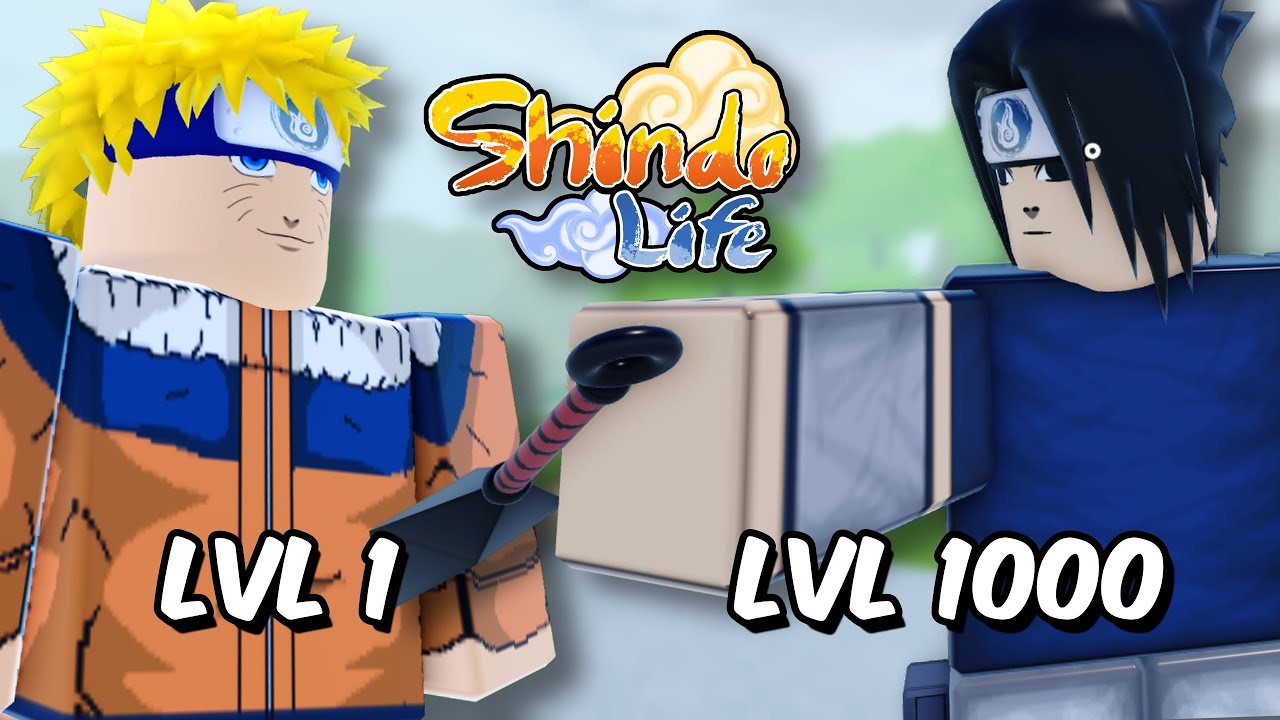 Shindo Life Noob To Six Paths Sasuke In ONE Video… - BiliBili