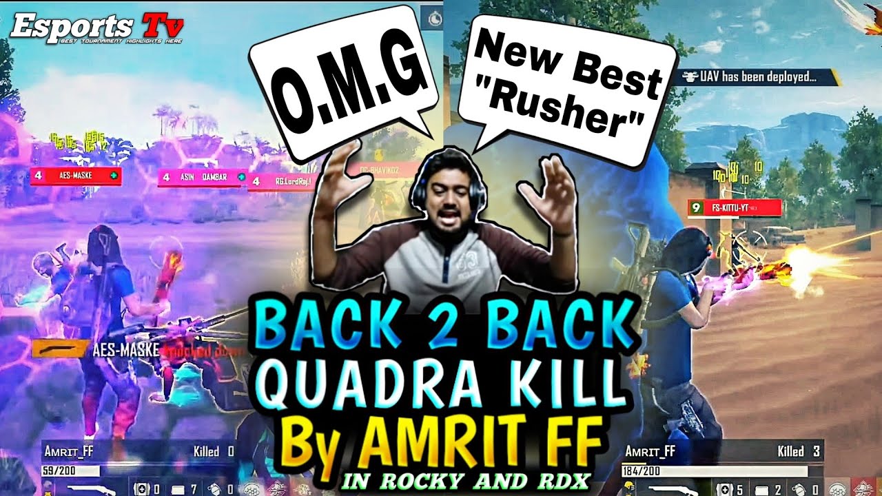 HACKER AJJUBHAI IS BACK WITH AMITBHAI DUO VS SQUAD BEST GAMEPLAY - GARENA FREE  FIRE 