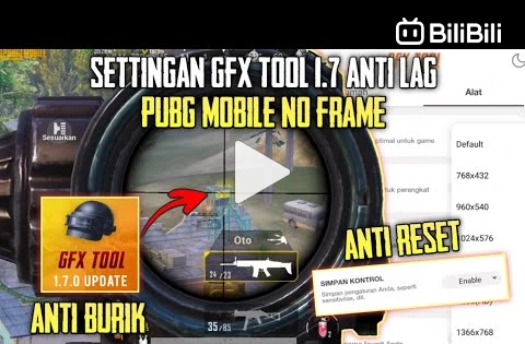 Cara Setting GFX Tool Pubg Mobile 1.7 Smooth Extreme Hp Kentang Auto Lancar  - BiliBili