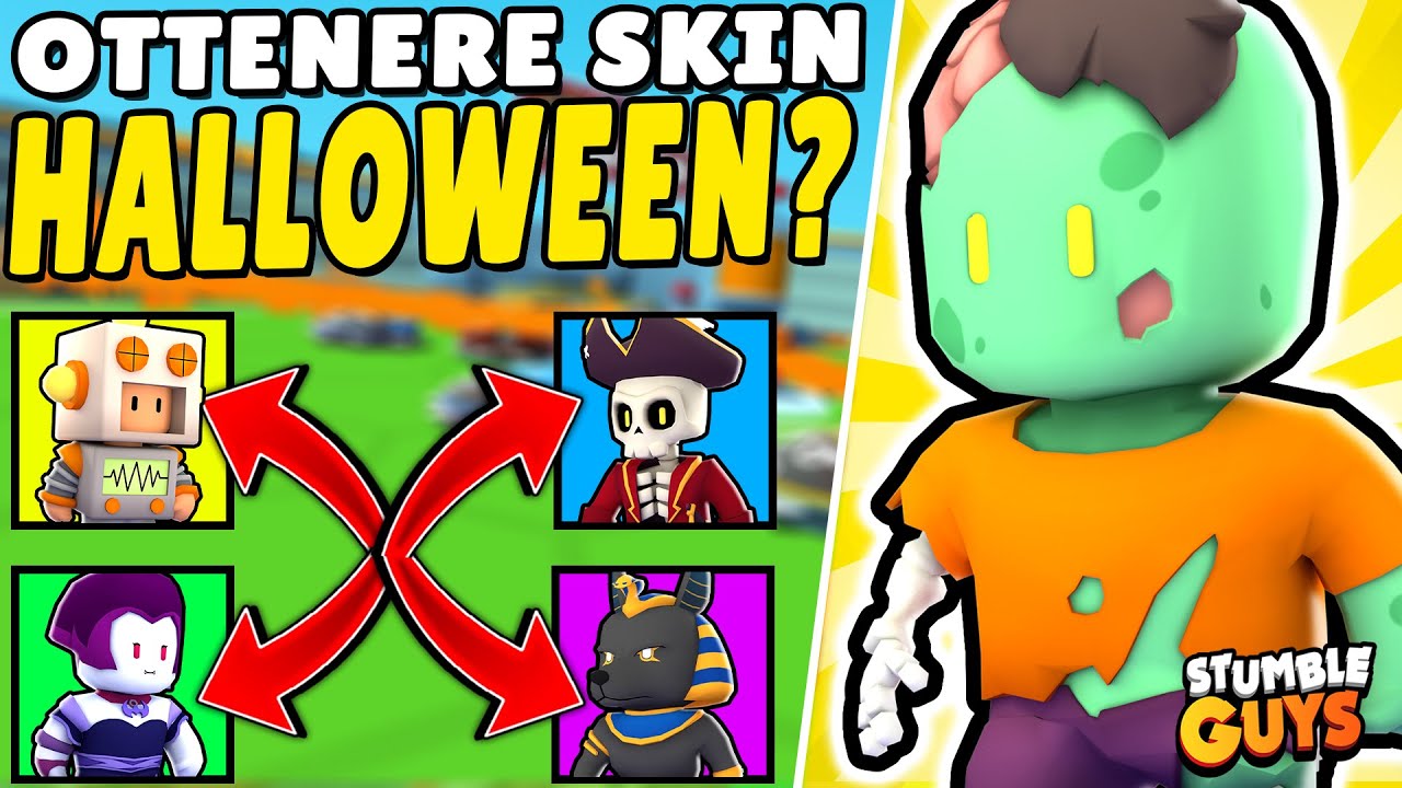 RESGATEI TODAS AS SKINS DE HALLOWEEN DISPONÍVEIS NA LOJA DO STUMBLE GUYS! 