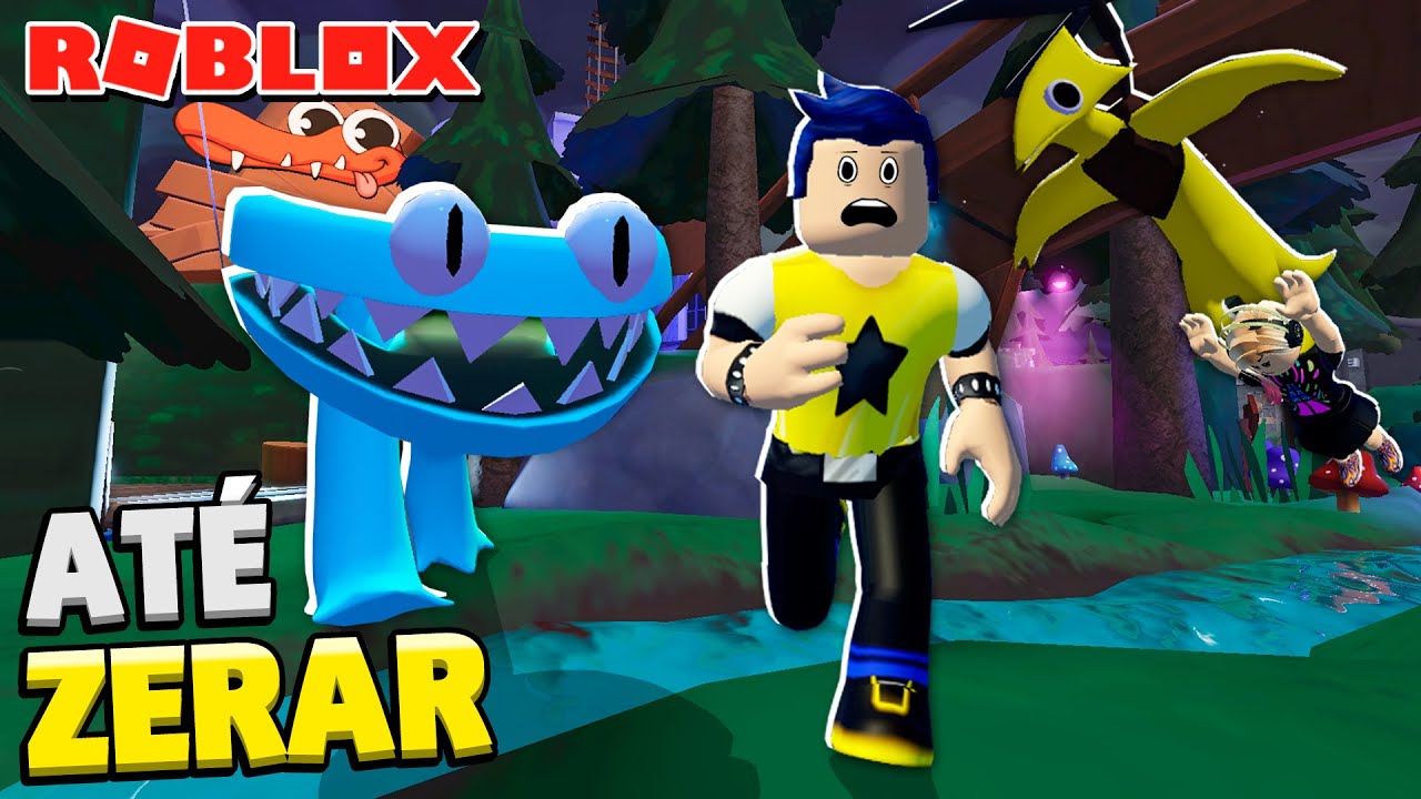 😱 Jogamos o CAPÍTULO 2 do RAINBOW FRIENDS no Roblox