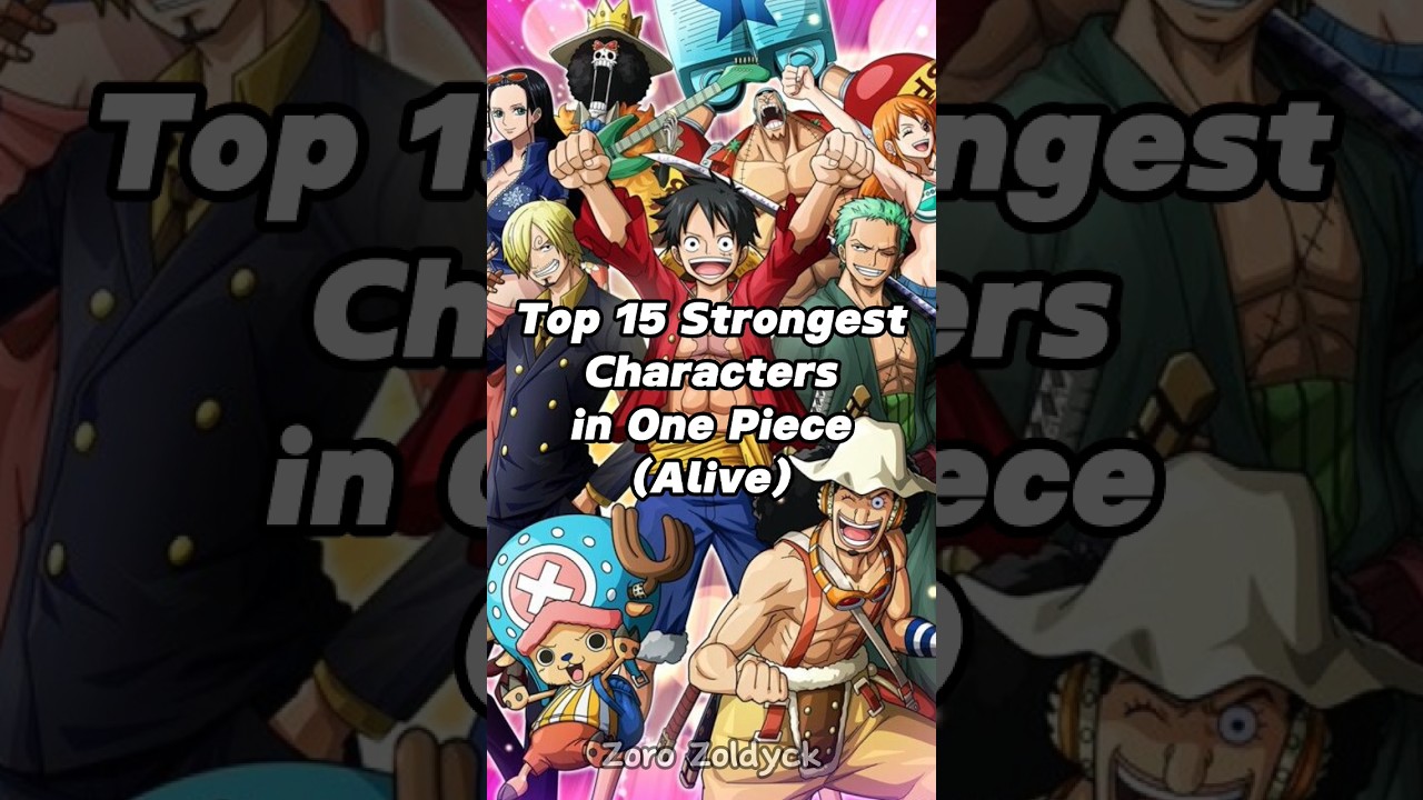 Top ten strongest one piece characters