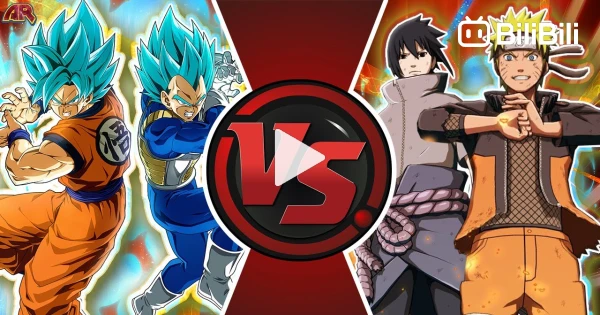  ¡GOKU y VEGETA contra NARUTO y SASUKE!  (Dragon Ball Super vs Naruto PELÍCULA)
