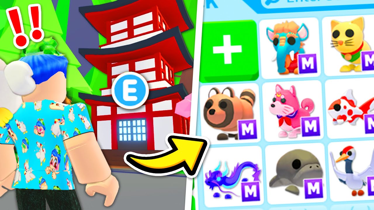 Trading *EVERY JAPAN EGG PET* In Adopt Me Roblox !! Adopt Me Trading *JAPAN  UPDATE* Pets - BiliBili