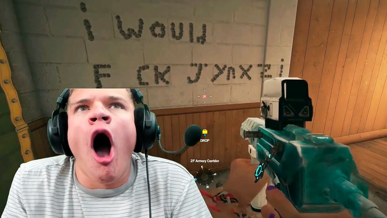 Jynxzi Funniest Reactions in Rainbow Six Siege - BiliBili