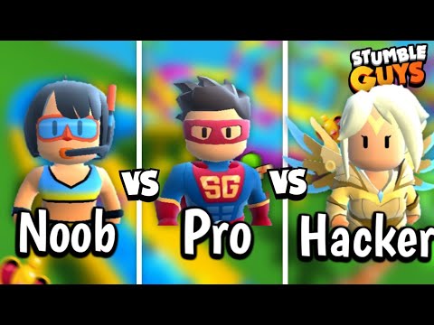 NOOB vs PRO vs HACKER - Stumble Guys 