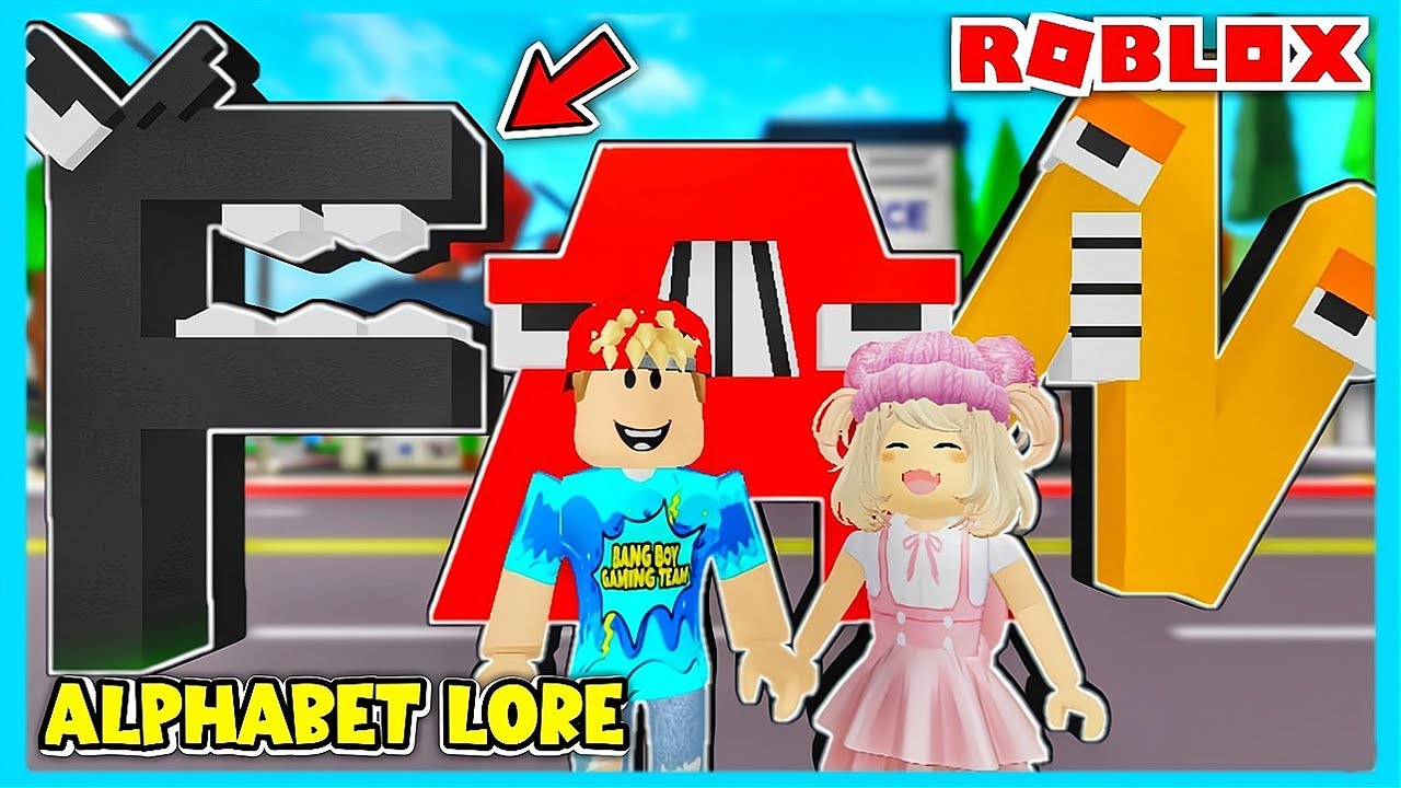 Alphabet Lore Jenis Baru Di Game Roblox ft @Shasyaalala - BiliBili