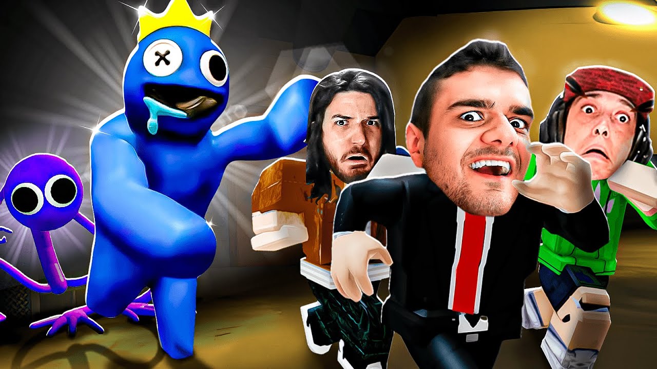 RAINBOW FRIENDS É MAIS ASSUSTADOR DO QUE EU PENSEI! c/ Jazzghost e Spok  Gameplays Engraçadas Roblox - BiliBili