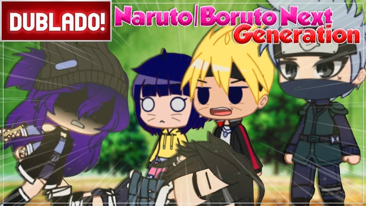 Mini Filme Gacha Life Naruto Boruto assustou a Hinata