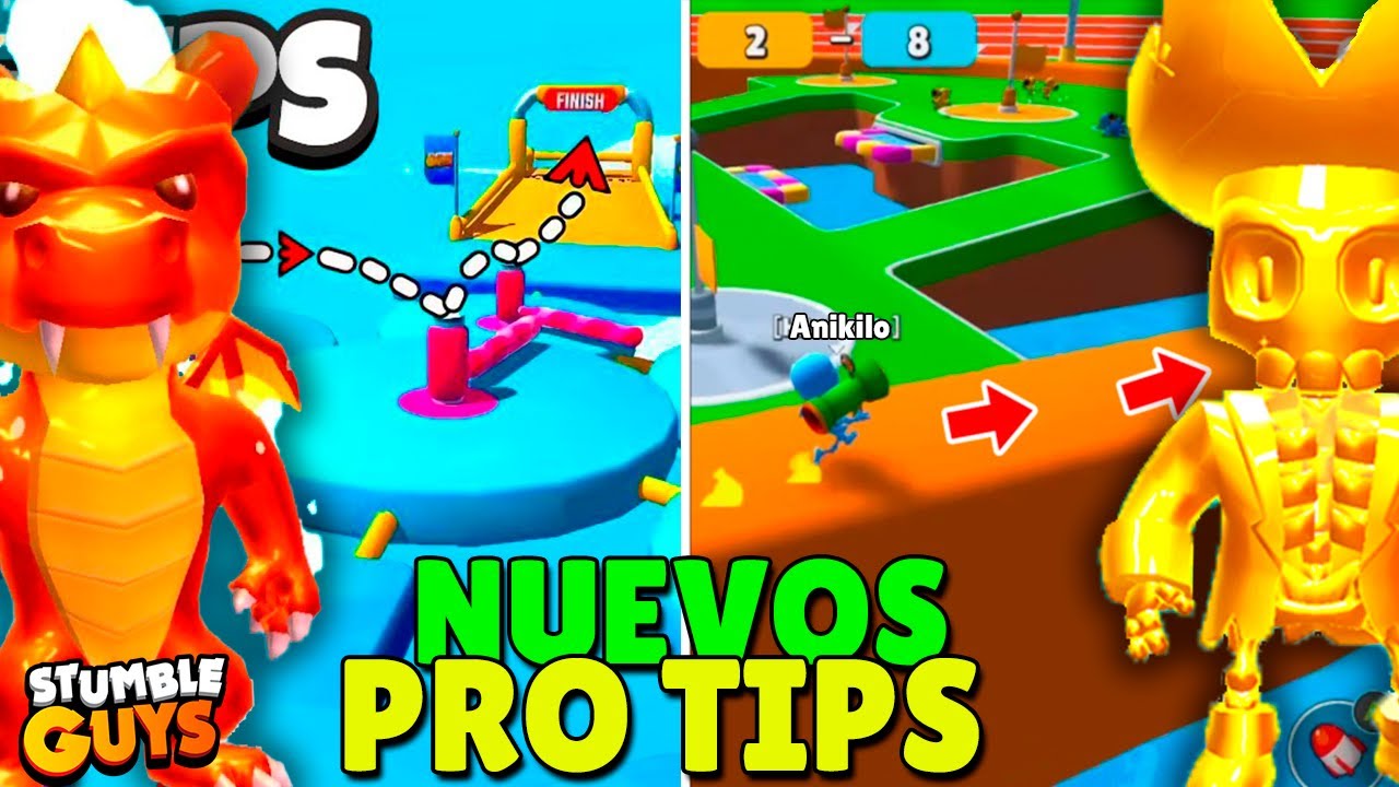 Los PRO TIPS más FACILES para GANAR SIEMPRE en Stumble Guys 