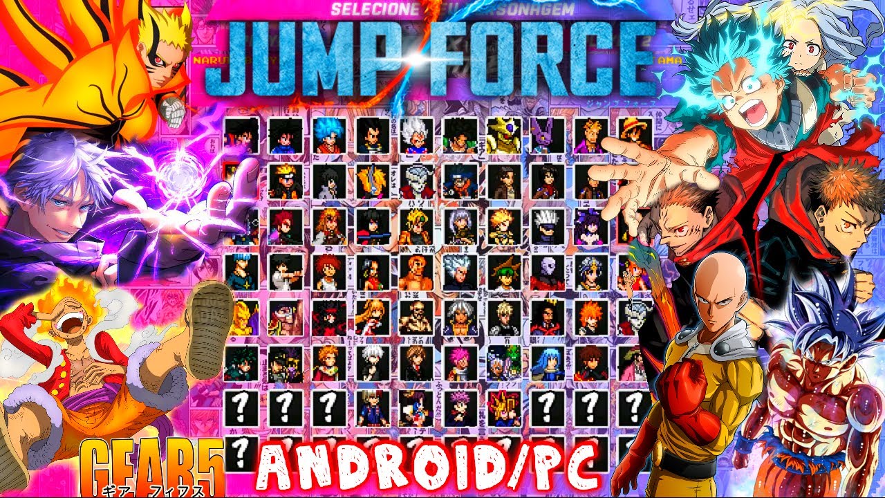 JUMP FORCE MUGEN ANDROID 2022  FULL 200 KARAKTER ANIME SUPER BATTLE STARS [ DOWNLOAD] - BiliBili