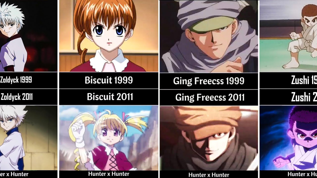 How Hunter x Hunter Characters Changed after Remake! - BiliBili