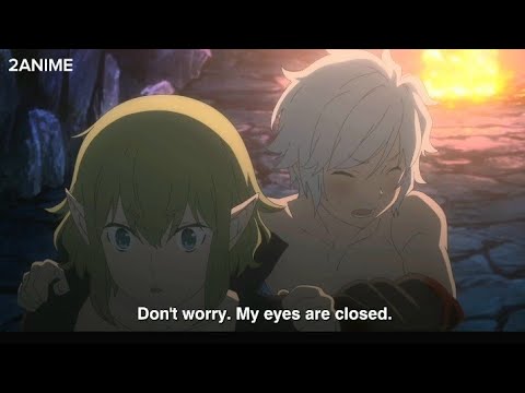 BELL E RYUU DORMIRAM JUNTOS ABRAÇADOS !! - DanMachi S4 PART 2 EP