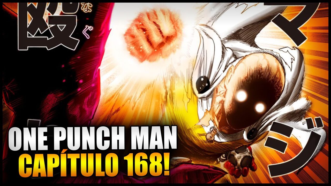 SAITAMA SÉRIO vs GAROU CÓSMICO FINAL! One Punch Man - Capítulo 168  (Completo) em Português - BiliBili