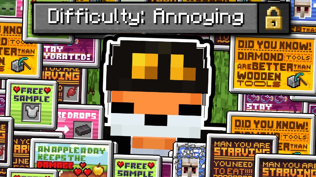 AnnoyingDifficulty - Minecraft Mod