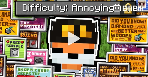 AnnoyingDifficulty - Minecraft Mod